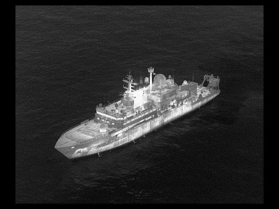 Załoga rosyjskiego okrętu Jantar oślepiła laserem brytyjski samolot