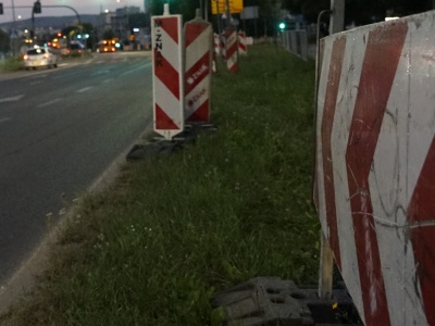 Naprawa remontu nawierzchni powodem korków