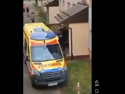 Dramat w Sanoku. Zabił matkę, potem zaatakował policję. Zastrzelili go