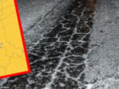 IMGW ostrzega kierowców w Lubuskiem. Będzie bardzo ślisko