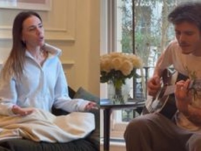 Naturalna Victoria Beckham ZAŚPIEWAŁA piosenkę Spice Girls, dając DOMOWY KONCERT z synem: 