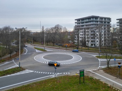 Nowe rondo na Radiostacji. Uwaga na zmianę organizacji ruchu
