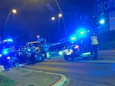 Stłuczka na ulicy Rzemieślniczej