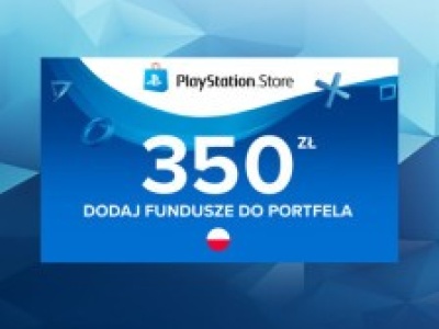 Doładowanie 350 PLN do PlayStation Store od 322,29 zł w sklepach cyfrowych