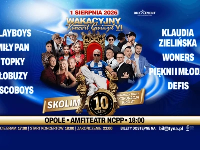 Jubileusz 10-lecie Skolima i Wakacyjny Koncert Gwiazd 2026