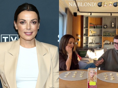 Katarzyna Glinka z nową fryzurą. Takiego koloru jeszcze nie miała