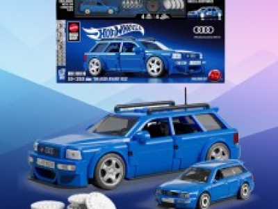 Nowy model klocków Hot Wheels w Media Expert. Sportowe kombi Audi Avant RS2 za 84,99 zł!