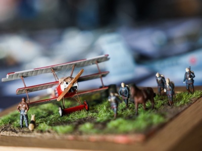 Lotnictwo i świat w miniaturze. Wystawa modelarska MPL