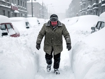To największa śnieżyca w Polsce w dziejach pomiarów. Pół metra śniegu w jeden dzień