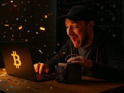 Samotny górnik BTC zgarnął fortunę! Prawdopodobieństwo bliskie zeru, a jednak wciąż się da