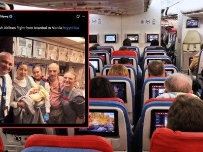 Lecieli do Manili. Pasażerka dostała skurczów porodowych. Urodziła na pokładzie samolotu