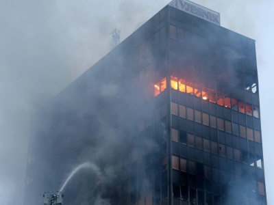Podpalili słynny wieżowiec. Brali udział w wyzwaniu na TikToku