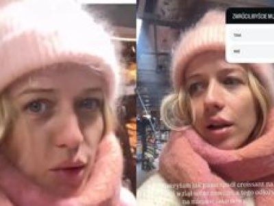 Jessica Mercedes widziała, jak komuś w sklepie spadł croissant i odłożył go na półkę. Nie chciała się z nim 