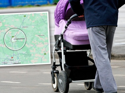 Dramatyczne sceny w Częstochowie. Próbowała pomóc maleńkiemu dziecku. 