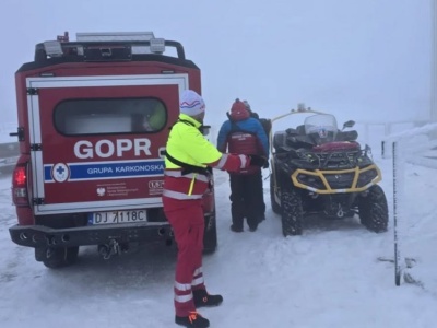 Morsowanie sucho na Śnieżce? 60-letnia Niemka już wie, że głupota nie popłaca