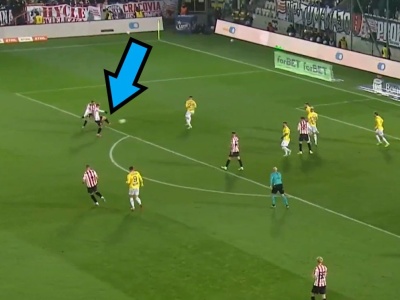 Efektowny gol w Ekstraklasie. 