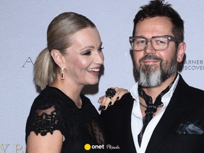 Dorota Szelągowska z partnerem na balu TVN. Czułe spojrzenia i pełna elegancja