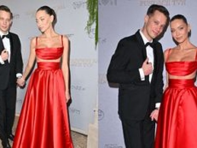 Wydekoltowana Edyta Zając i Michał Mikołajczak trzymają się za ręce na ściance. Słodziaki? (ZDJĘCIA)