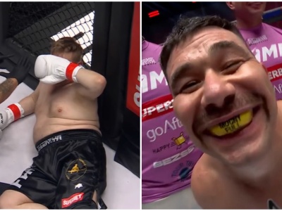 Kompromitujący debiut Waldusia w FAME. 47 sekund i nokaut