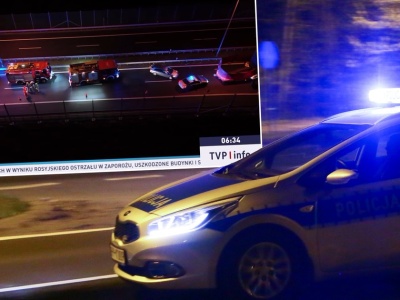 Dramatyczna interwencja na trasie S3. Wiemy, jaki jest stan rannego policjanta