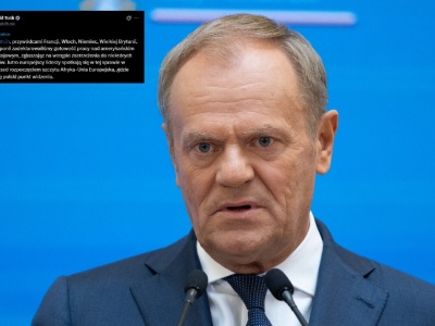 Co z planem pokojowym dla Ukrainy? Tusk zabrał głos