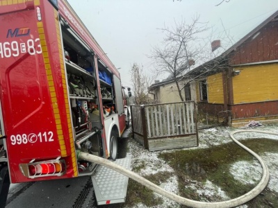 Tragiczny poranek w województwie łódzkim. Dwa śmiertelne pożary