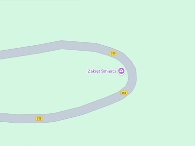 Zakręt Śmierci istnieje i może cię skrzywdzić. Uważaj w górach