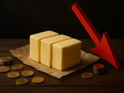Masło sprzedaje się świetnie, ale nikt nie chce za nie płacić. Co to za paradoks?
