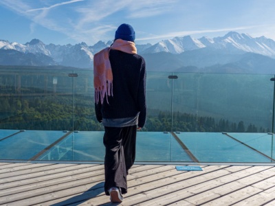 Już nie brakuje śniegu. Sky Walk Serce Poronina warto odwiedzić (nie)tylko zimą