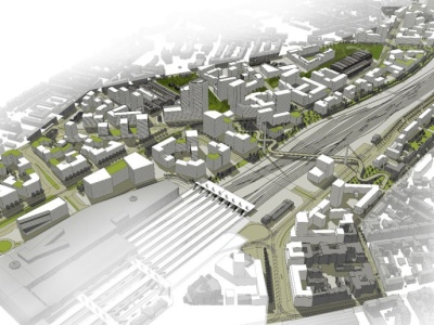 Jest nowa koncepcja na Wolne Tory w Poznaniu! W planach zielona dzielnica łącząca Łazarz i Wildę