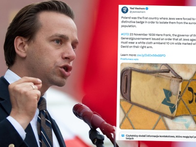 Wicemarszałek Sejmu Krzysztof Bosak odpowiada izraelskiemu instytutowi Yad Vashem