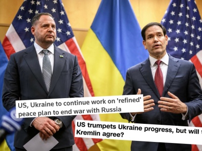 Genewa: Ukraina i USA informują o postępach w negocjacjach, Francja, Niemcy i UK przedstawiają własny plan pokojowy