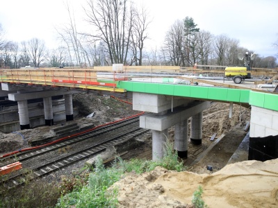 Olsztyn torami podzielony. Trwa budowa wiaduktu na Tracku, w planie tunel