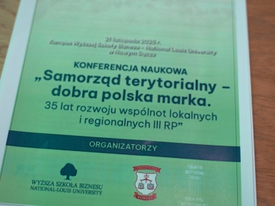 Samorząd terytorialny – dobra polska marka. 35 lat rozwoju wspólnot lokalnych i regionalnych III RP.