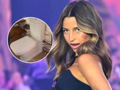 Rozemocjonowana Julia Wieniawa odsłoniła wyremontowaną łazienkę w leśnej rezydencji. 