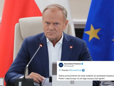 Tusk: część planu pokojowego dla Ukrainy jest zupełnie nie do zaakceptowania