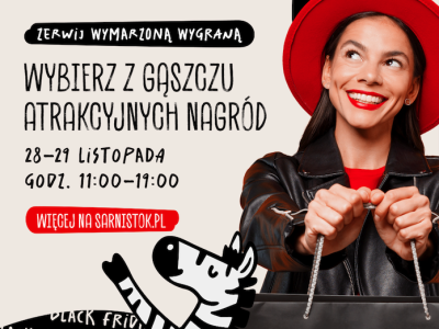 Black Friday w Sarnim Stoku: gąszcz atrakcyjnych nagród czeka!