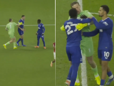 Niewiarygodne! Piłkarz Evertonu zaatakował… własnego kolegę!