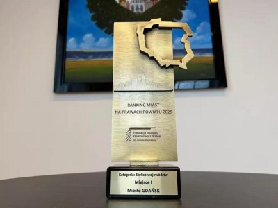 Ranking Miast na Prawach Powiatu 2025. Gdańsk najlepszym miastem w Polsce