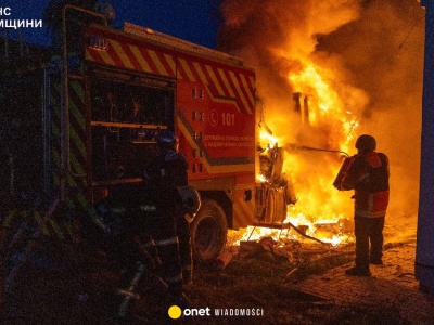 Nocny atak wojsk Putina na Kijów. Rosjanie trafili w 22-piętrowy wieżowiec