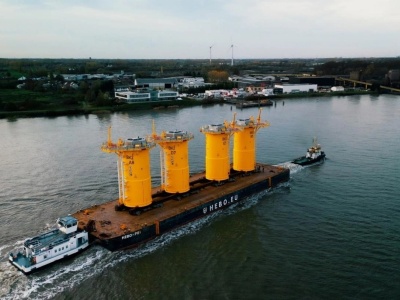 Pierwsze Transition Pieces w drodze – kolejny ważny etap realizacji projektów Bałtyk 2 i 3