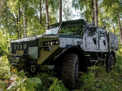 Szwecja i Finlandia zamówiły kolejne pojazdy Sisu GTP 4×4