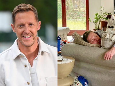 Damian Michałowski zamieszkał przy lesie. Nie uwierzycie, co ma na suficie w salonie