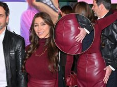 Paweł Deląg zabrał młodszą o 20 lat ukochaną na ściankę i pozwolił sobie na CZUŁE gesty. Ręka tu, ręka tam