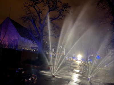 Ewakuacja na Targówku. Koparka naruszyła gazociąg podczas robót ziemnych