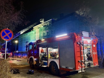 Pożar w Szpitalu Miejskim