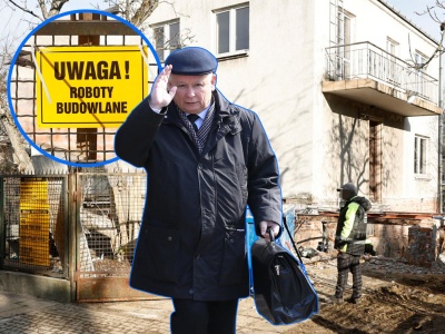 Wiemy, co czeka  Kaczyńskiego przed świętami. Wiercenie, burzenie i wylewki. Potężny…