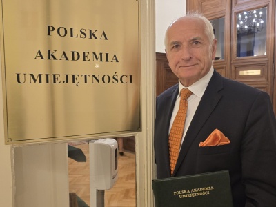 Prof. Marek Rudnicki z Chicago przyjęty do Polskiej Akademii Umiejętności (PAU)