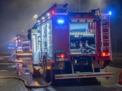 Pożar w szpitalu miejskim w Elblągu. Szybka akcja strażaków