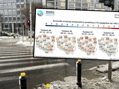 To nie będzie klasyczna grudniowa pogoda. Zmiany w najnowszych prognozach